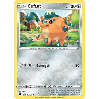 Sběratelská karetní hra Pokémon karta Cufant 049/072