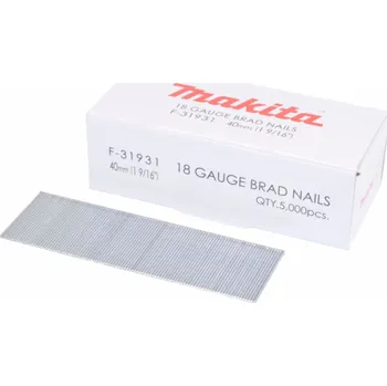 Hřebík Makita F-31931 Gauge Brad Nails 40mm