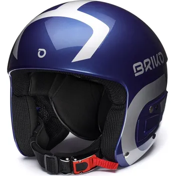 Cyklistické kalhoty Helma Briko Vulcano Fis 6.8 Junior - Shiny Metallic Blue-Silver