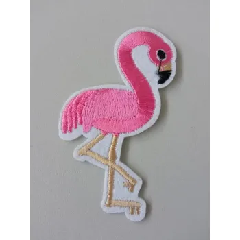 Nášivka Nažehlovačka, nášivka, aplikace plameňák č. 2