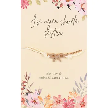 Rám na obraz Albi Dárkový náramek Sestra je nejlepší kámoška 1 kus