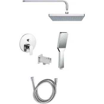 Sprchový set Sprchový systém SAT Project včetně podomítkového tělesa chrom SATBPSETPRO4
