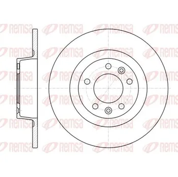 Brzdový kotouč Brzdový kotouč REMSA 61312.00