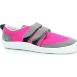 Beda Pink shine (BF 0001/TEX/W/PR2) nízké barefoot tenisky Velikost boty (EU): 22, Vnitřní délka boty: 135, Vnitřní šířka boty: 64