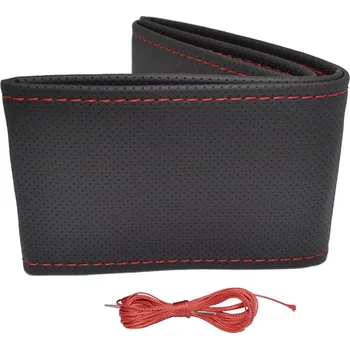 Potah na volant Potah volantu šněrovací, černý, perforovaný 38-39 cm - OTDK202