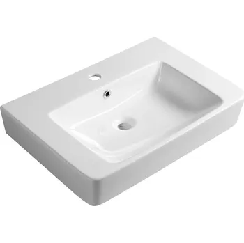 Umyvadlo Aqualine MODIS keramické umyvadlo 65x45cm, bílá