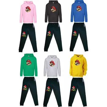 Chlapecké oblečení Tepláková souprava Super Mario Barva: Žlutá, Velikost: 122/128 - 6/7let