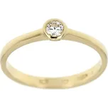 Zlatnictví U Kostela Zlatý prsten s bílým zirkonem zž 56 3617-21248587