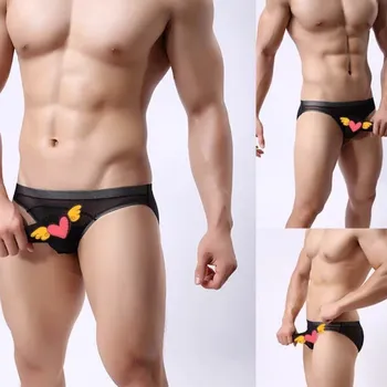 Pánské erotické prádlo Slipy pánské erotické transparentní síťované cock socks Černá L