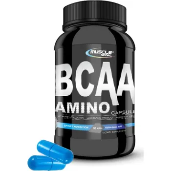 Aminokyselina Muscle sport BCAA amino 800 mg 90 kapslí