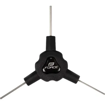 Klíč klíč Y inbus FORCE trojstranný 2/ 2,5/ 3, černý