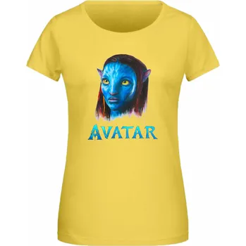 Dětská móda Tričko Avatar Neytiri Barva: Žlutá, Velikost: 146/152 - 10/12, Pohlaví: Unisex