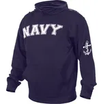 Mikina NAVY s kapucí MODRÁ S - Není skladem
