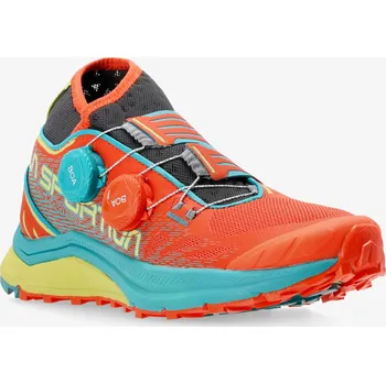 Dámská sportovní obuv La Sportiva Jackal ll BOA Woman Barva: Oranžovo/zelené - CHERRY TOMATO/LAGOON, Velikost: 38