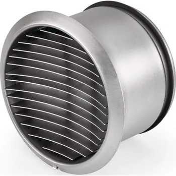 Větrací mřížka Naber P-Turbo 150, nerezová mřížka venkovní, Ø 150 mm