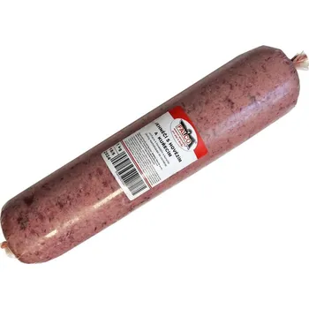 Krmivo pro psa Sokol Falco Jehněčí, hovězí a kuřecí salám 1kg