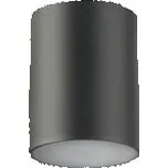 GTV Stropní svítidlo LENTO, kamenec, 100x130, IP54, MAX.35W, kulaté, tmavě šedá