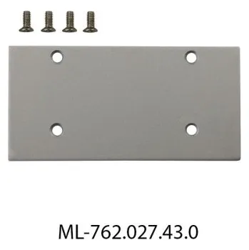 Stavební profil Koncovka LED profilu NB bez otvoru kovová McLED ML-762.027.43.0