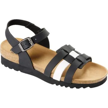Dámská zdravotní obuv Scholl MIRKE černé zdravotní sandály