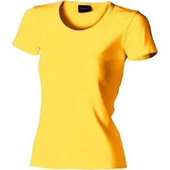 tričko 031 dámské kr.rukáv U 210g - yellow - 2XL