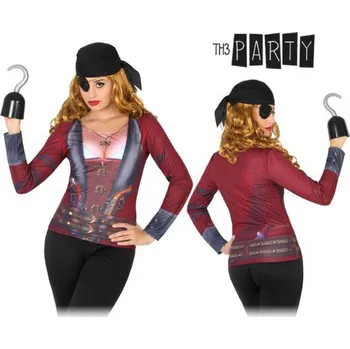 Dámský kostýmek Th3 Party Tričko pro dospělé 8256 Pirátka