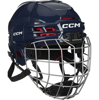 Hokejová helma Hokejová helma CCM TACKS 70 Combo YTH Barva: NV - Tmavě modrá, Velikost: YTH