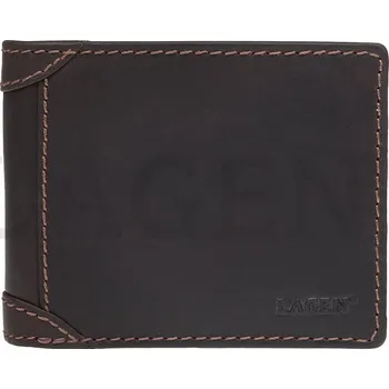 Peněženka Lagen pánská peněženka kožená 511462 - hnědá - BRN