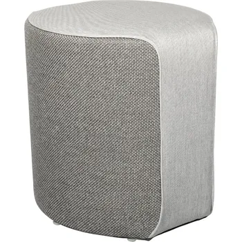 Zahradní pohovka Šedý zahradní puf No.108 Mindo 48 cm