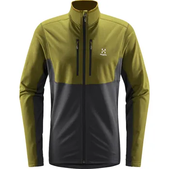 Cyklistické kalhoty Pánská mikina Haglöfs 604819-4W3 Roc Sheer Mid zelená/šedá