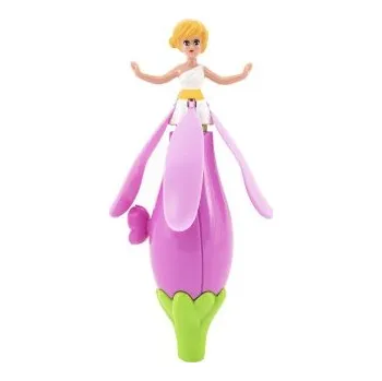 Vystřelovací víla - růžová blond (17cm)