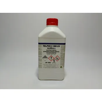 Tmel Barvy a laky Teluria s.r.o. TELPOX C 300UV sada 1+0,4kg