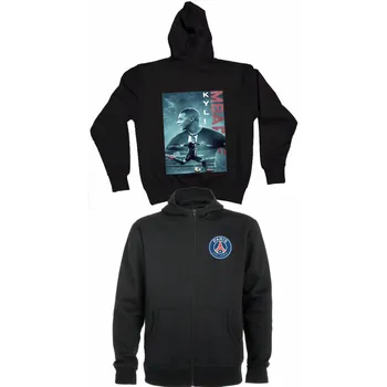 Chlapecká mikina Mikina na zip Kylian Mbappé Barva: Námořnická modrá/Navy, Velikost: 122/128 - 7/8let