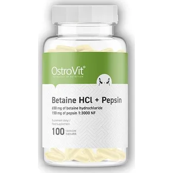 Aminokyselina Ostrovit Betaine HCL + pepsin 100 kapslí