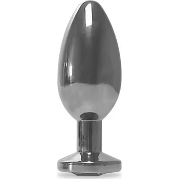 Anální kolík Black Label Jewelled Buttplug M