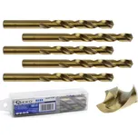 Kobaltový vrták do kovu HSS-Co, DIN 338, 13mm, 5ks, Geko G37130