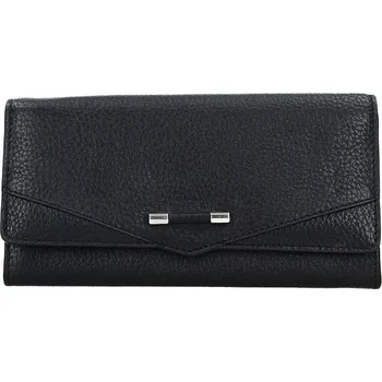 Peněženka Lagen dámská peněženka kožená 51457 - černá - BLK + doprava zdarma