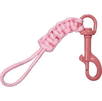 JTLine Karabina růžová s růžovou šňůrkou JTLine, 75mm (typ A) JTL-6260P