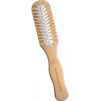 hřeben Bamboovement bambusový hřeben kartáč na vlasy oválný