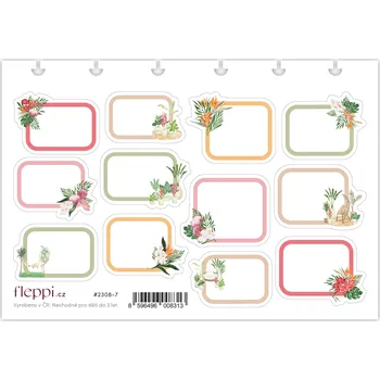 samolepka Fleppi Srpen 2023 | arch 7