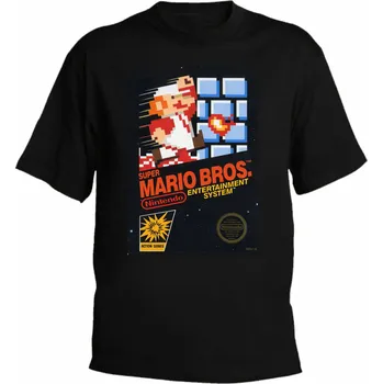 Tričko Super Mario entertainment system Nintendo Velikost: 134/140 - 8/9let