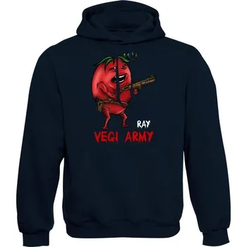 Pánská mikina Mikina s kapucí Ray - Vegi army - námořní modrá