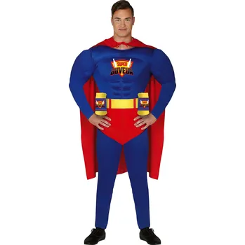 Karnevalový kostým Guirca Pan super buevur pánský kostým Velikost: 52 – 54 (L)