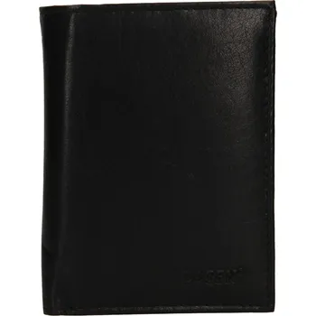 Peněženka Lagen pánská peněženka kožená V-105 - černá - BLK