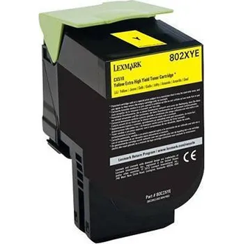 Lexmark 80C20YE • 802YE Yellow - Original