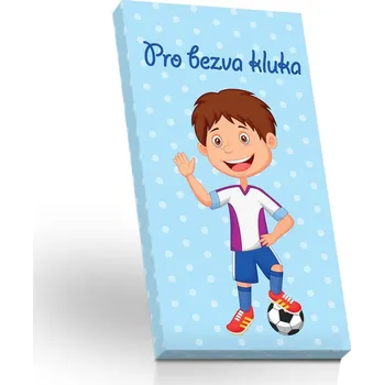 Čokoláda Selllot, s.r.o., K Hájům 34, 155 00 Praha 5 - Vyrobeno v EU Mléčná čokoláda 50g - Pro bezva kluka