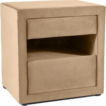 Noční stolek Noční stolek béžová ET-003 VELVET
