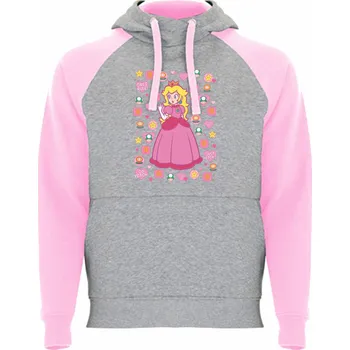 Dívčí mikina Mikina Princess Peach Super Mario Velikost: 3XL