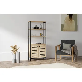 Knihovna ASIR Knihovna METELA dub sapphire černá