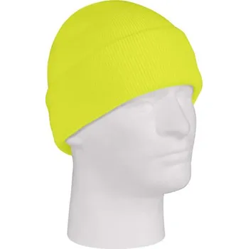 Čepice Čepice pletená REFLEXNÍ ZELENÁ