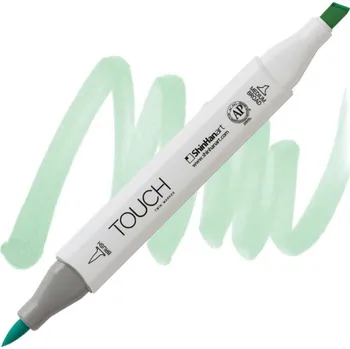 Lihová fixa TOUCH oboustranná Brush & Chisel, B171 Jade green